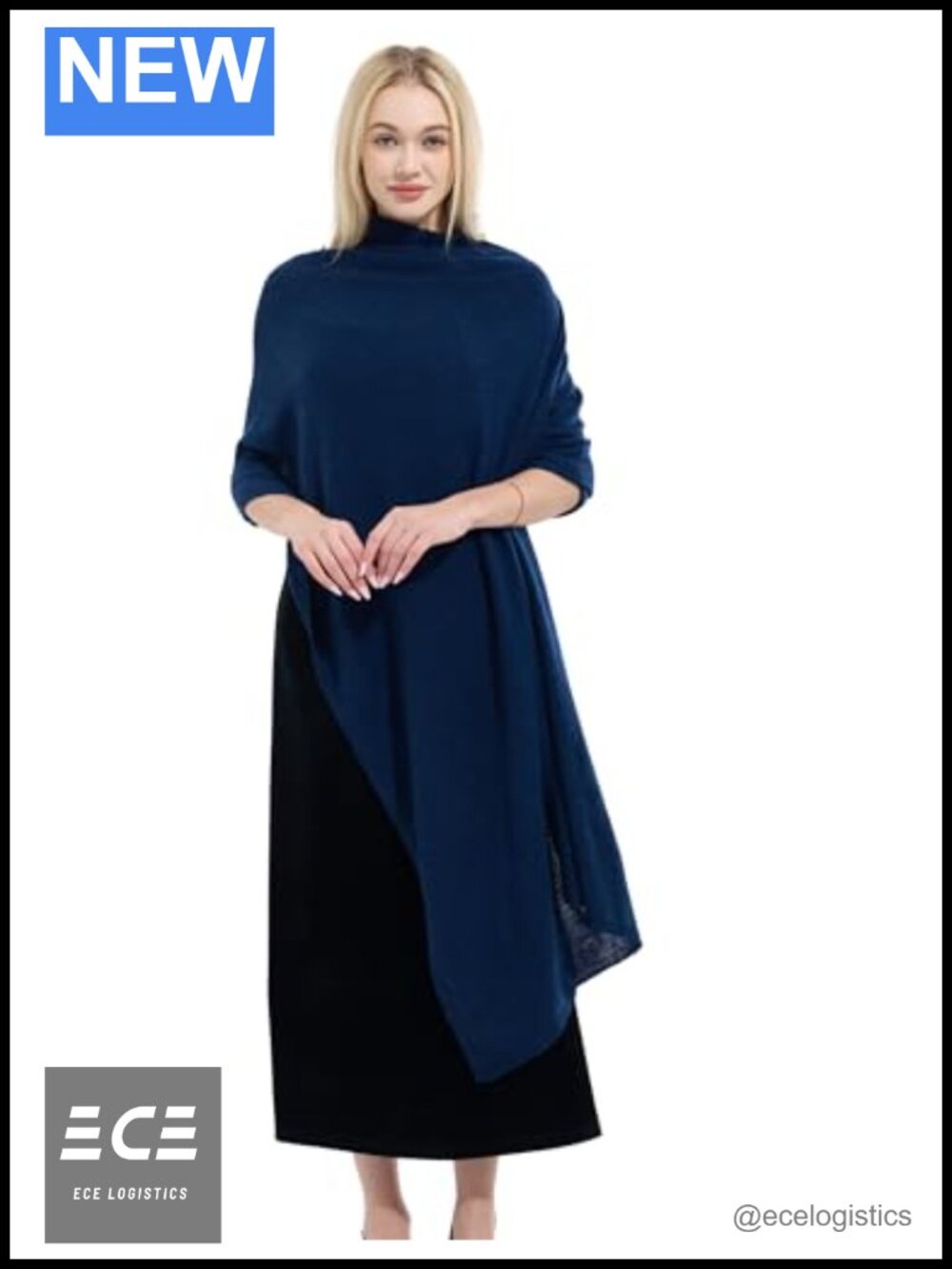 Cashmere Wool Blend Shawl Wrap Women Oversized Travel Blanket